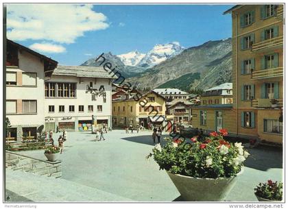 Saas-Fee - Dorfplatz