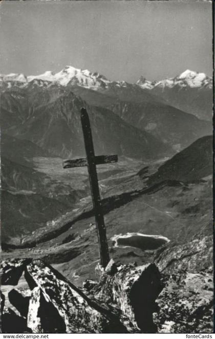 10794357 Riederalp Riederalp Eggishorn Kreuz *