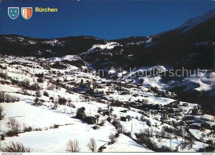 11701967 Buerchen mit Skigebiet Ronalp-Moosalp Buerchen