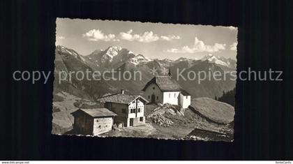 11762010 Betten VS Kapelle Bettmeralp Huebschhorn Weissmies Fletschhorn  Betten