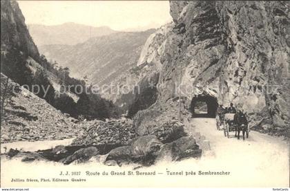 11846846 Grand Saint Bernard Route du Grand St Bernard Tunnel pres Sembrancher