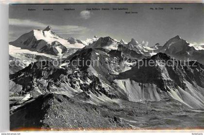 12804114 Bella Tola Vissoie Dom Alphubel Weisshorn