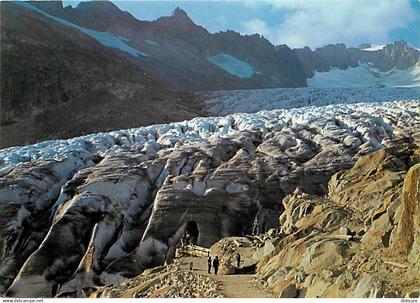 Suisse - VS Valais - Rhonegletscher mit Eisgrotte - CPM - Carte Neuve - Voir Scans Recto-Verso