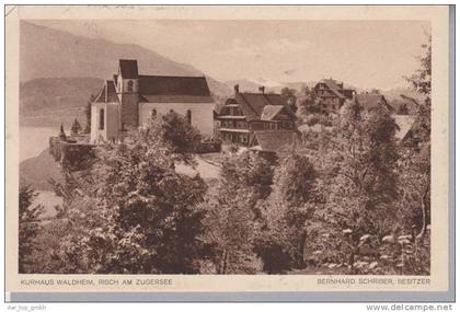 ZG Risch Kurhaus Waldheim 1918-09-20 Foto