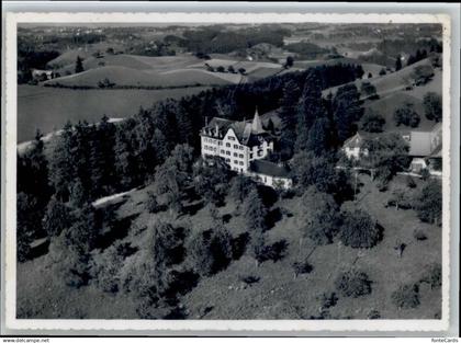 10722323 Menzingen  ZG Menzingen Erholungsheim Schloss Schwandegg Fliegeraufnahm