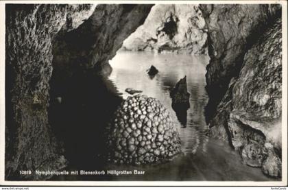 10905727 Baar ZG Baar Hoellgrotte Nymphenquelle Bienenkorb *