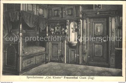 12321986 Cham ZG Sprechzimmer Kloster Frauenthal Cham