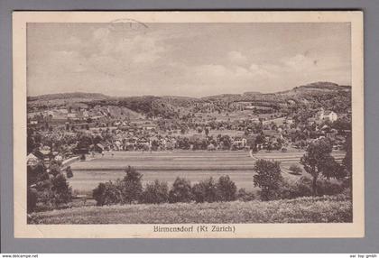 AK CH ZH Birmensdorf Feldpost 1924-10-06 Foto P.Deyle