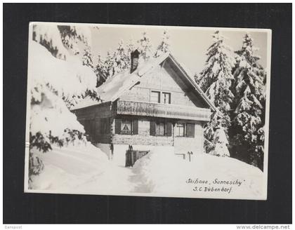 AK Skihaus Sunneschy SC Dübendorf 1936