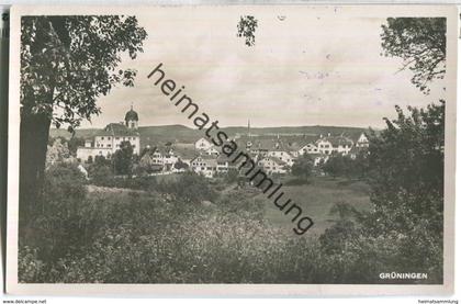 Grüningen - Foto-Ansichtskarte - Verlag J. Hürlimann Grüningen