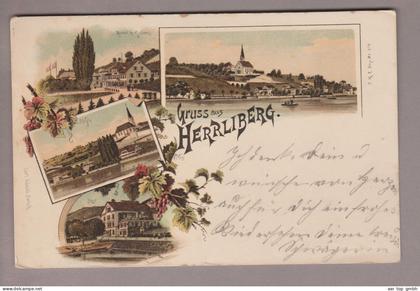 CH ZH Herrliberg 1899-06-11 Litho C.K.Z #514