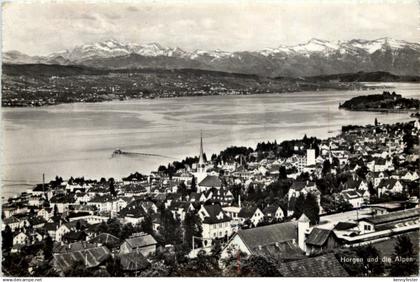 Horgen und die Alpen