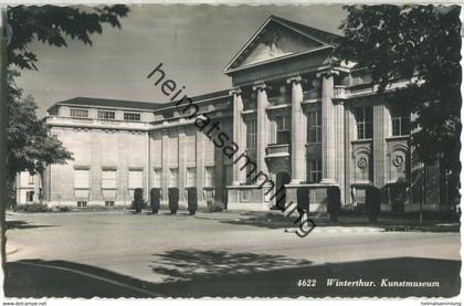 Winterthur Kunstmuseum - Foto-Ansichtskarte - Verlag Rud. Suter Oberrieden