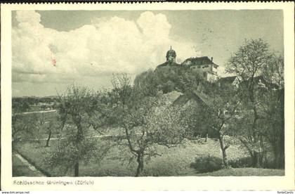 10553837 Grueningen ZH Grueningen Schloss x 1935