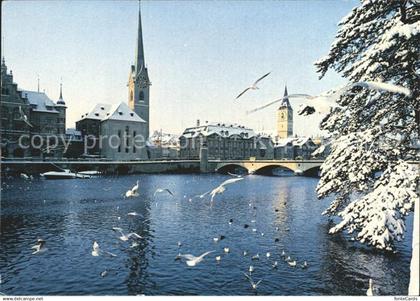 12348309 Zuerich Stadthaus Fraumuenster Meise St. Peter