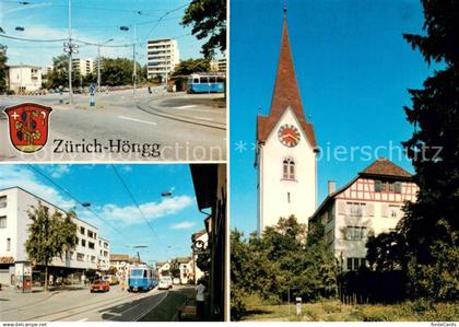 13735396 Hoengg Zuerich Strassenpartien Kirche