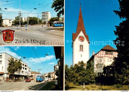 13757662 Hoengg Zuerich Strassenpartien Kirche