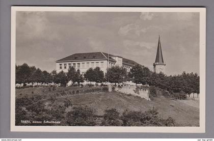 AK CH ZH Stäfa neues Schulhaus 1932-12-27 Foto H.Meier