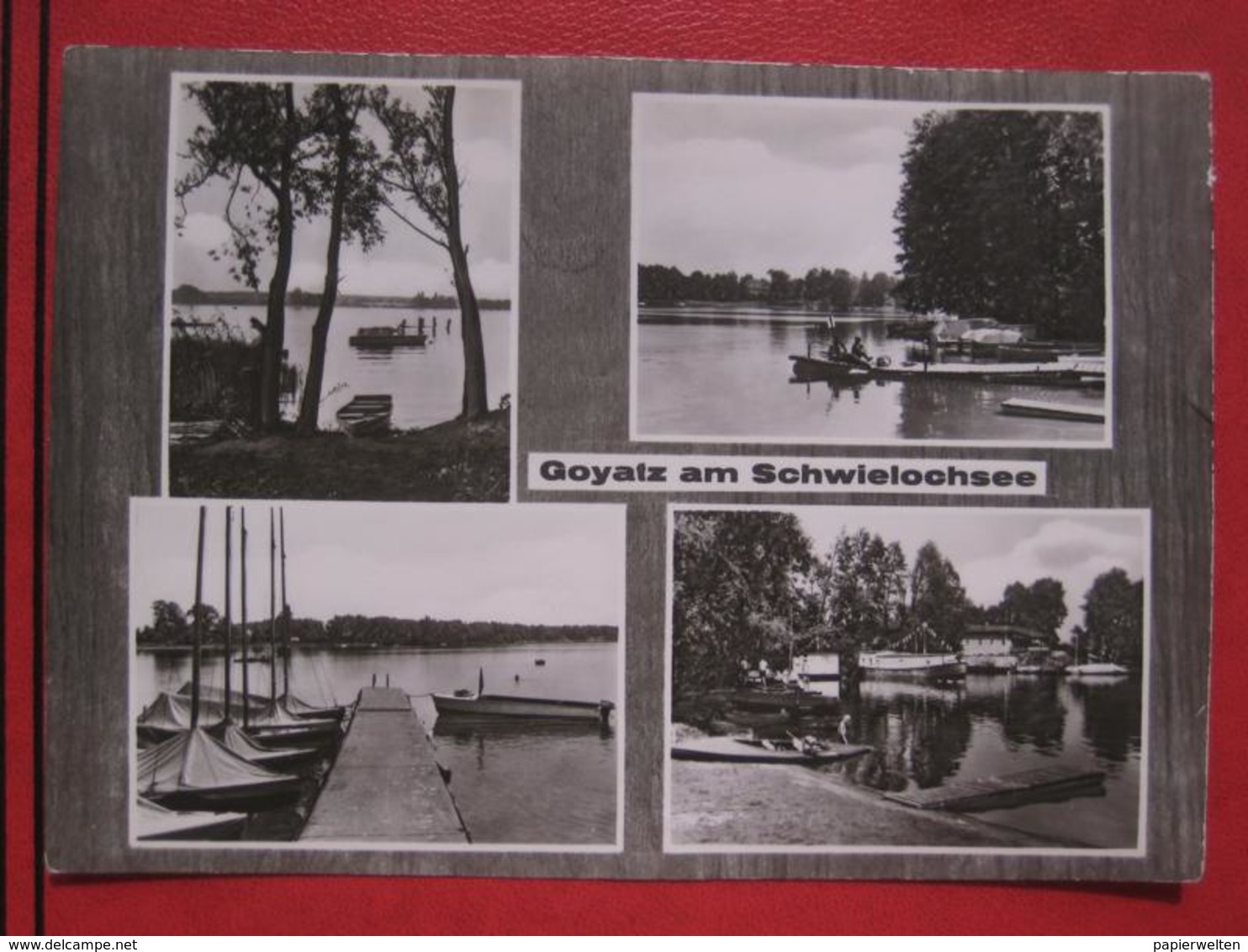 Schwielochsee (Amt Lieberose/Oberspreewald) - Mehrbildkarte "Goyatz am Schwielochsee"