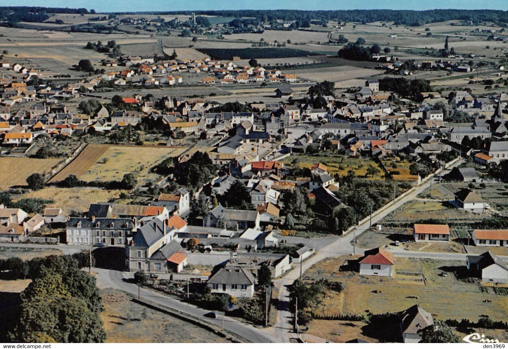 SCORBE-CLAIRVAUX - Vue générale aérienne