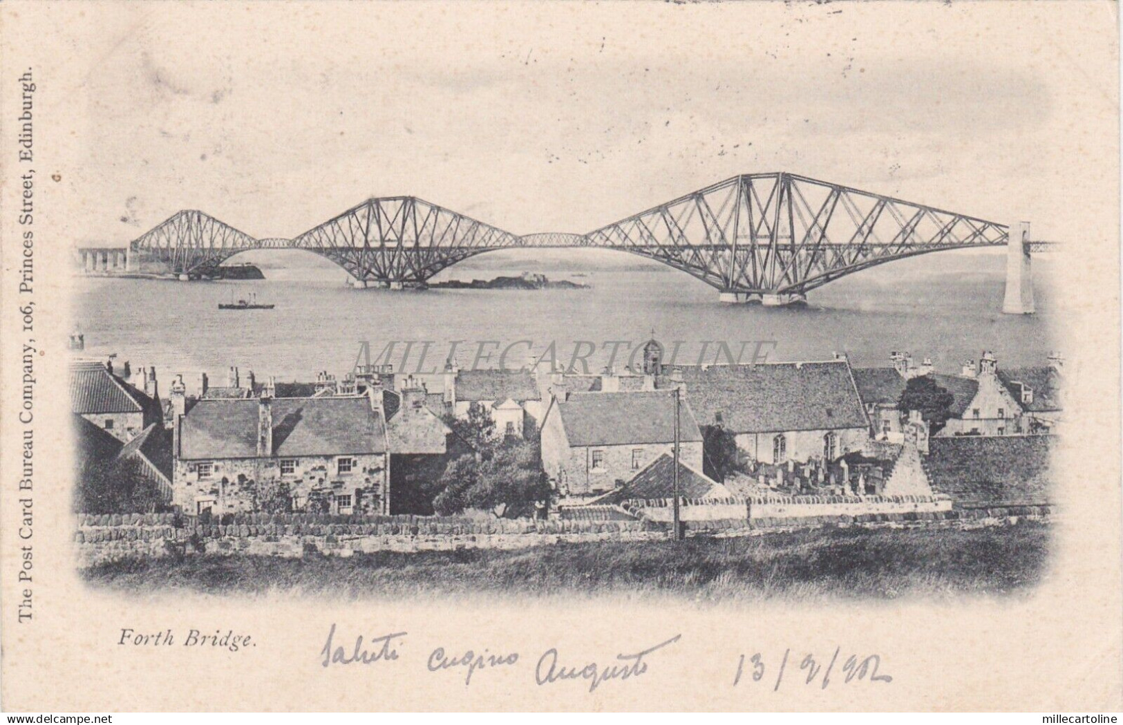 SCOTLAND - Edinburgh - Forth Bridge 1902