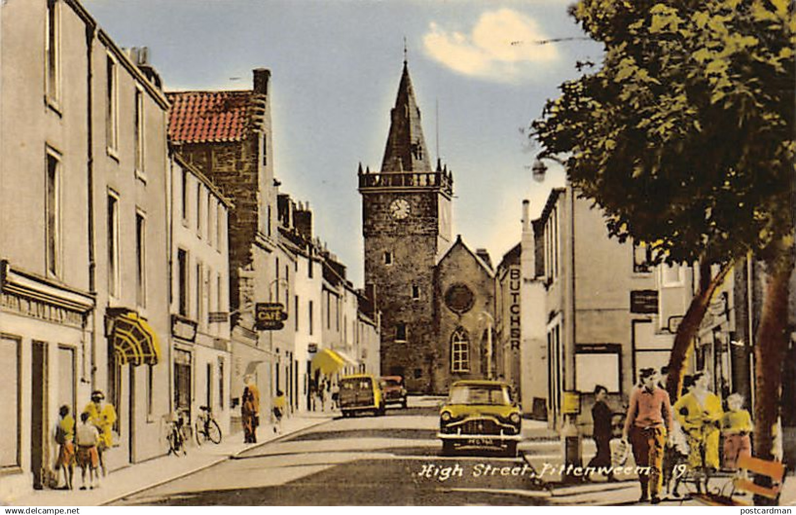 Scotland - Fife - PINTENWEEM High Street