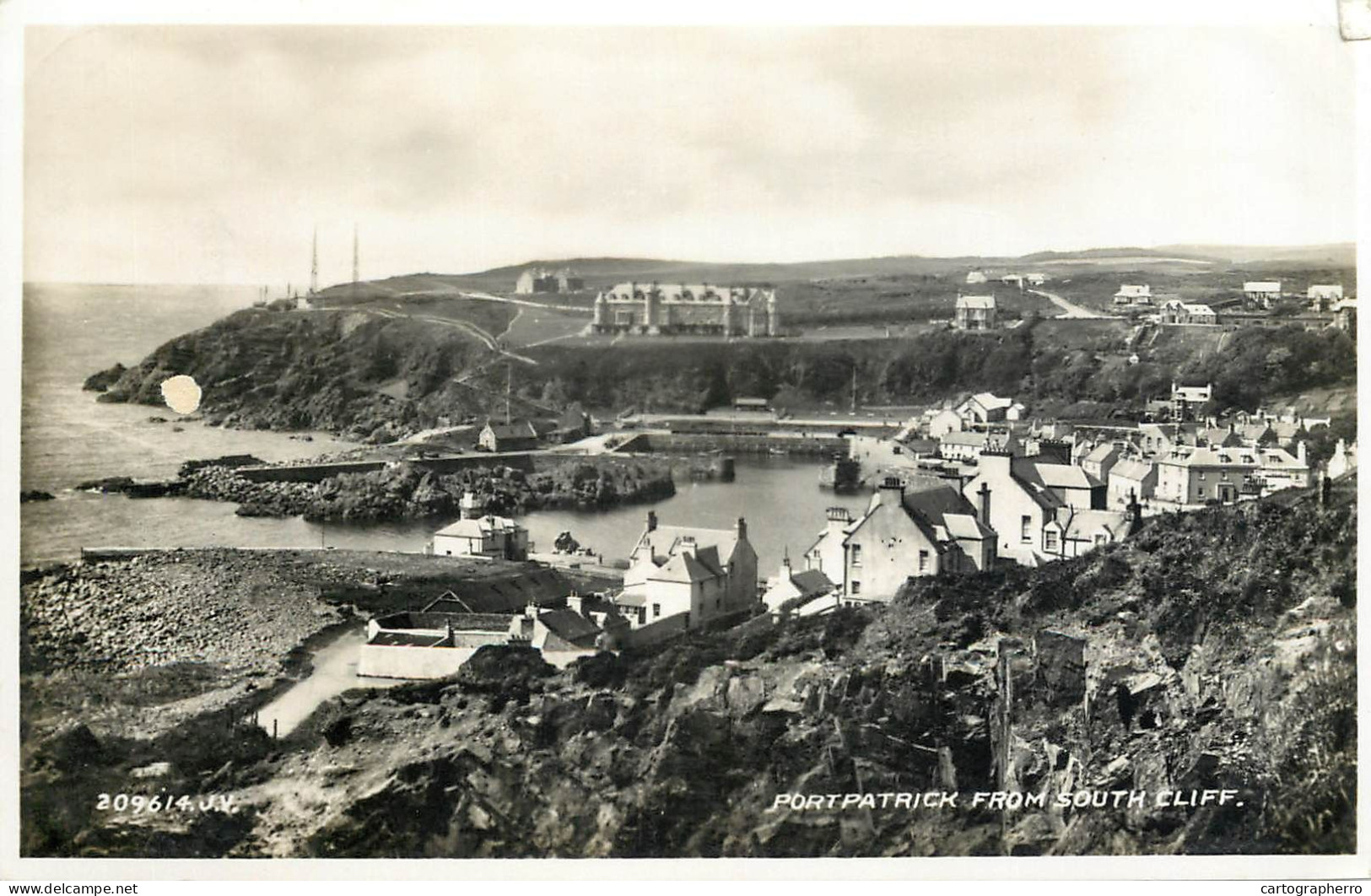 Scotland Portpatrick from south cliff