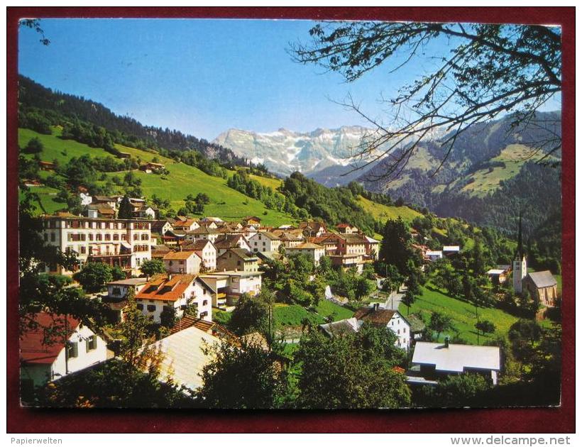 Seewis im Prättigau (GR) - Panorama gegen Scesaplana