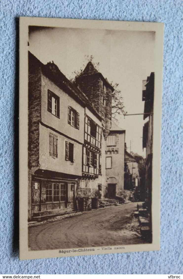 Ségur le château, vieille maison, Corrèze 19