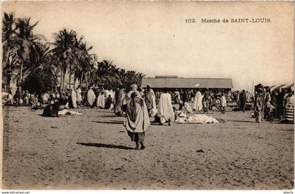 CPA AK Saint-Louis - Marce de Saint-Louis SENEGAL (1061180)