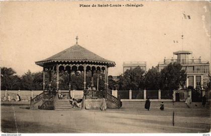 CPA AK Saint-Louis - Place de Saint-Louis SENEGAL (1061197)