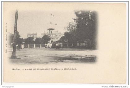 CPA SENEGAL - SAINT LOUIS - PALAIS DU GOUVERNEUR