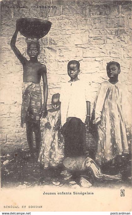 Sénégal - Jeunes enfants sénégalais - Ed. S.I.P.