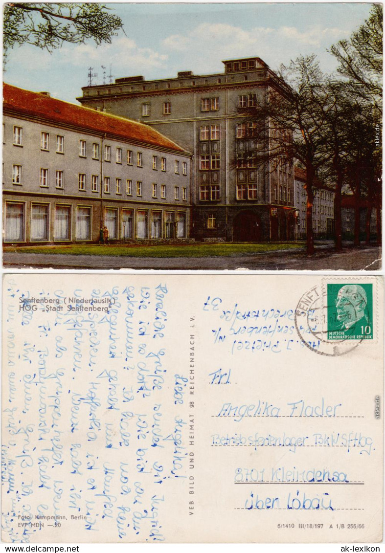 Senftenberg (Niederlausitz) Z&#322;y komorów HOG "Stadt Senftenberg" 1966