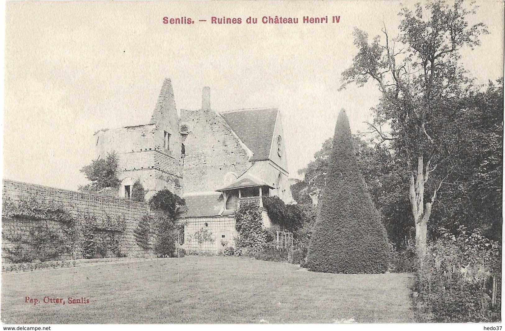 Senlis - Ruines du Château Henri IV