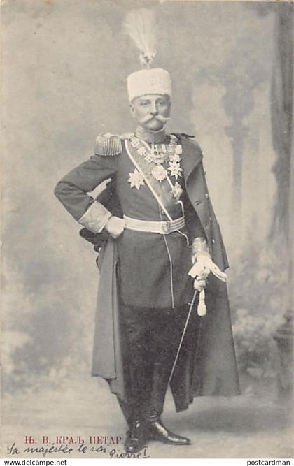 Serbia - H. M. Peter I of Serbia