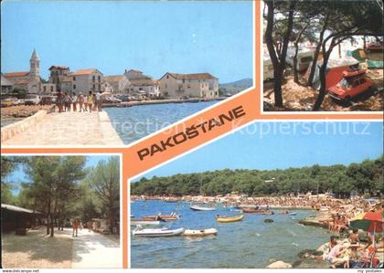 71977177 Jugoslawien Yugoslavie Pakostane Strand Promenade Camping