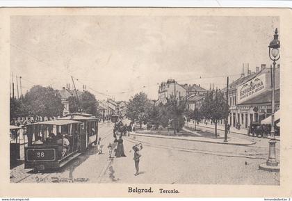 Belgrad - Terazia - tramway