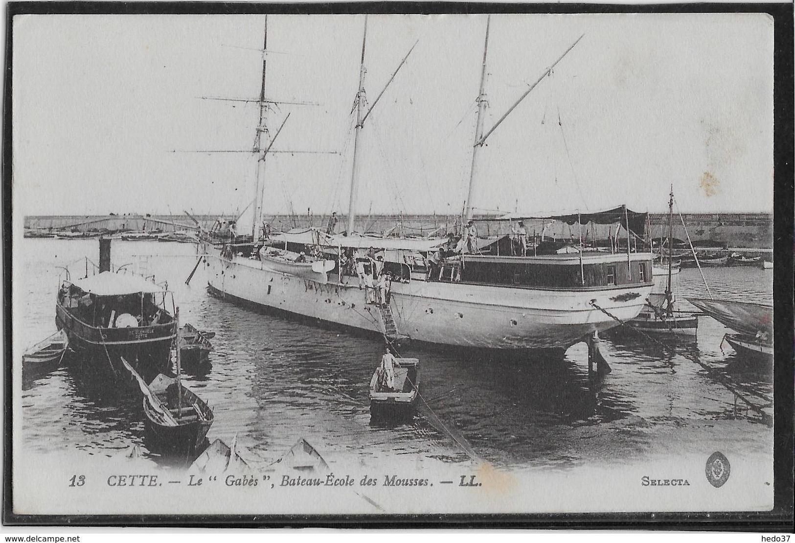 Sete - Cette - Le Gabès - Bateau-école des Mousses