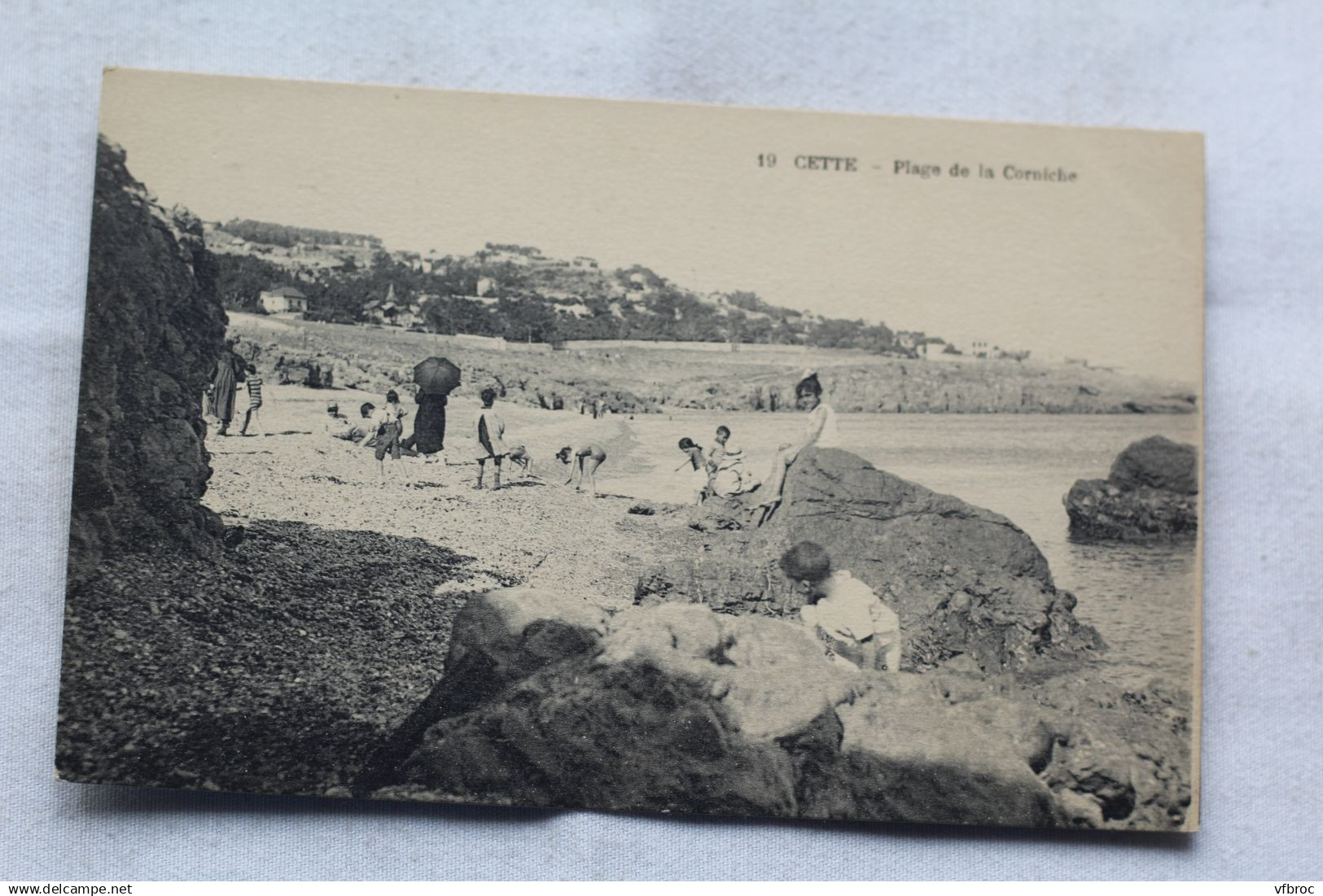 Sète, Cette, plage de la Corniche, Hérault 34