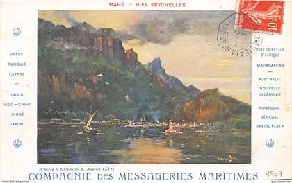 Seychelles - MAHÉ - From a painting by Maurice Lévis - Publ. Messageries Maritimes