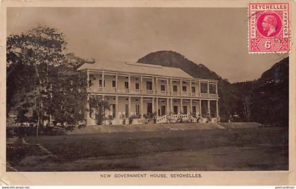 SEYCHELLES - New Government House - REAL PHOTO - Publ. S.S. Ohashi