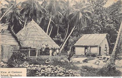 SEYCHELLES - View at Curieuse Island - SEE SCANS FOR CONDITION - Publ. S. Ohashi