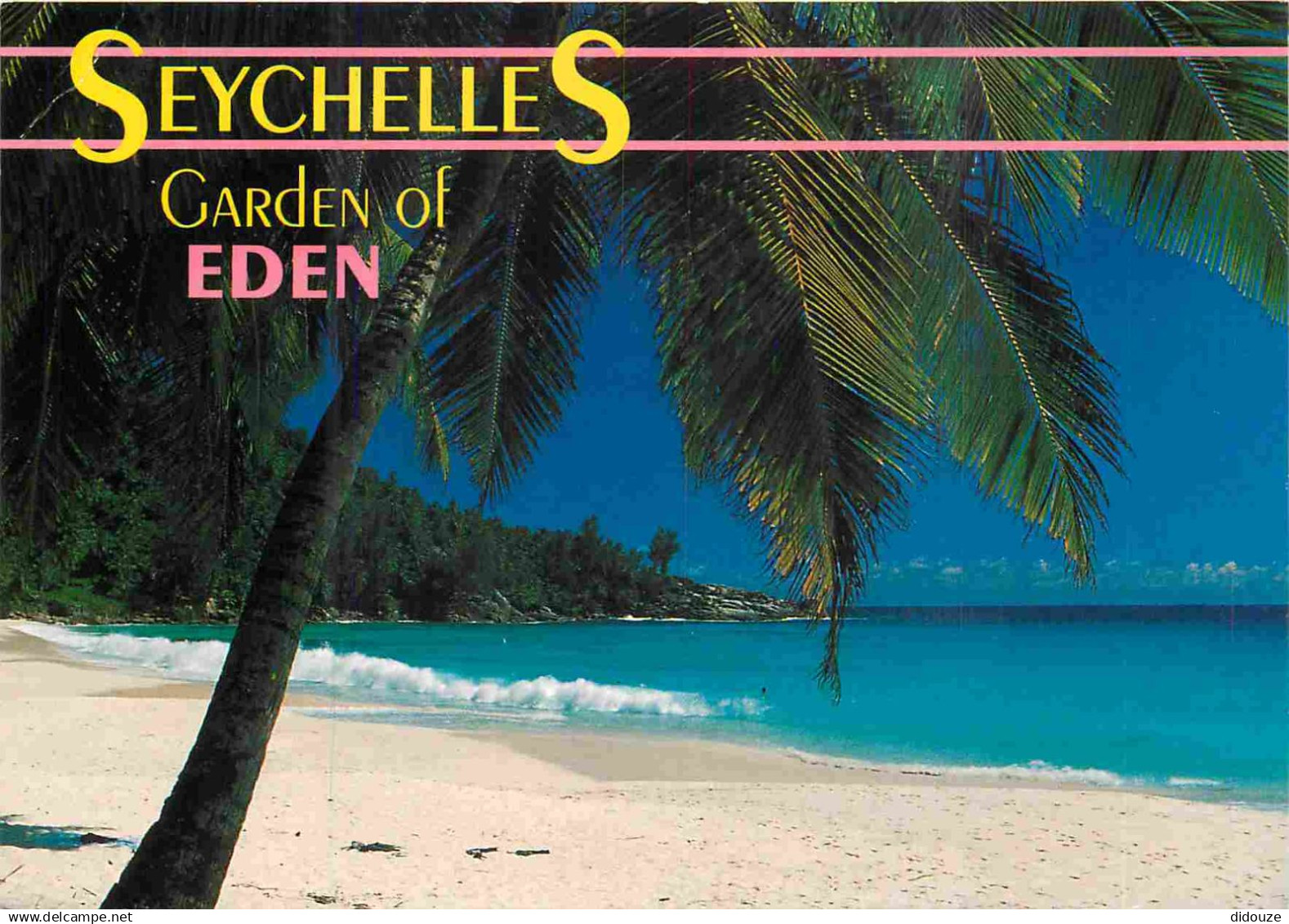 Seychelles - Intendence - Mahé - Garden of Eden - Plage - CPM - Carte neuve - Voir Scans Recto-Verso