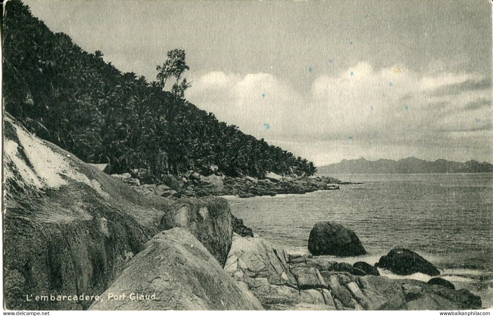 Seychelles Port Glaud Pier photo Vel