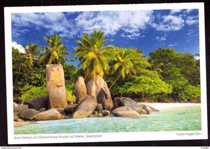 AK 026424 SEYCHELLES - Grannitfelsen am Strand Anse Royale auf Mahé