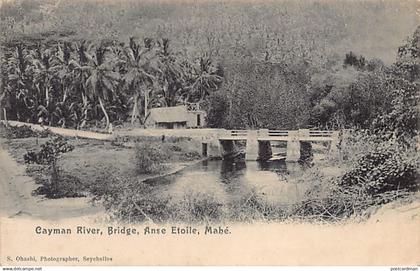 SEYCHELLES - Cayman River, Bridge, Anse Etoile, Mahé - Publ. S. Ohashi