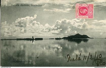 Seychelles Victoria Harbour 1910 photo Ohashi