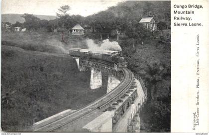 Congo Bridge - Railway - Sierra Leone