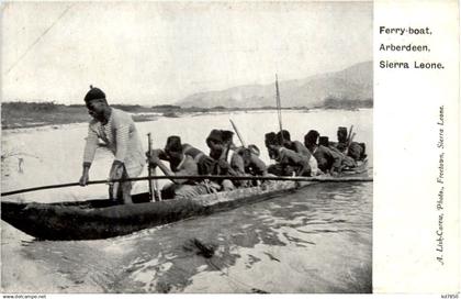 Sierra Leone - Arberdeen - Ferry Boat